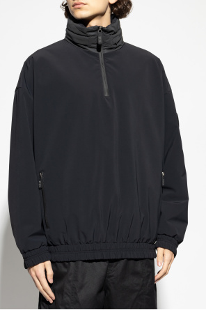 Giorgio Armani Gefütterte Jacke mit Stehkragen