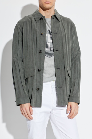 Giorgio Armani Lightweight jacket with a crinkled effect