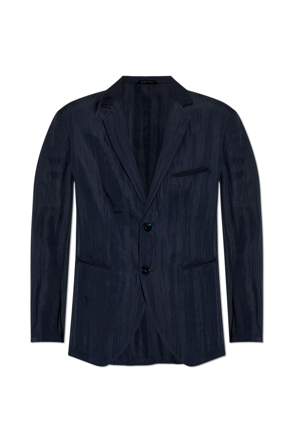 Blazer with a crinkled effect od Giorgio Armani