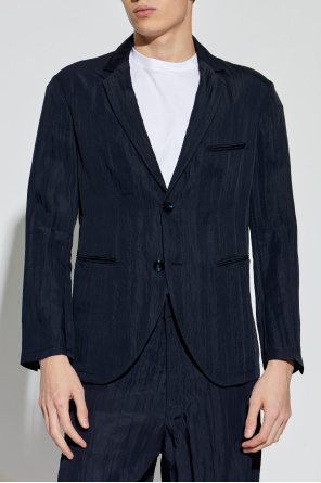 Giorgio Armani Blazer mit Knittereffekt