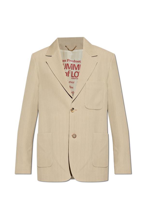 Blazer with striped pattern od Golden Goose