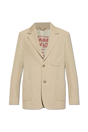 Blazer with striped pattern od Golden Goose