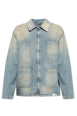 Chaqueta vaquera con efecto `vintage`