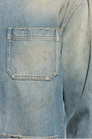 Golden Goose Chaqueta vaquera con efecto `vintage`