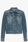 Golden Goose Denim jacket with logo