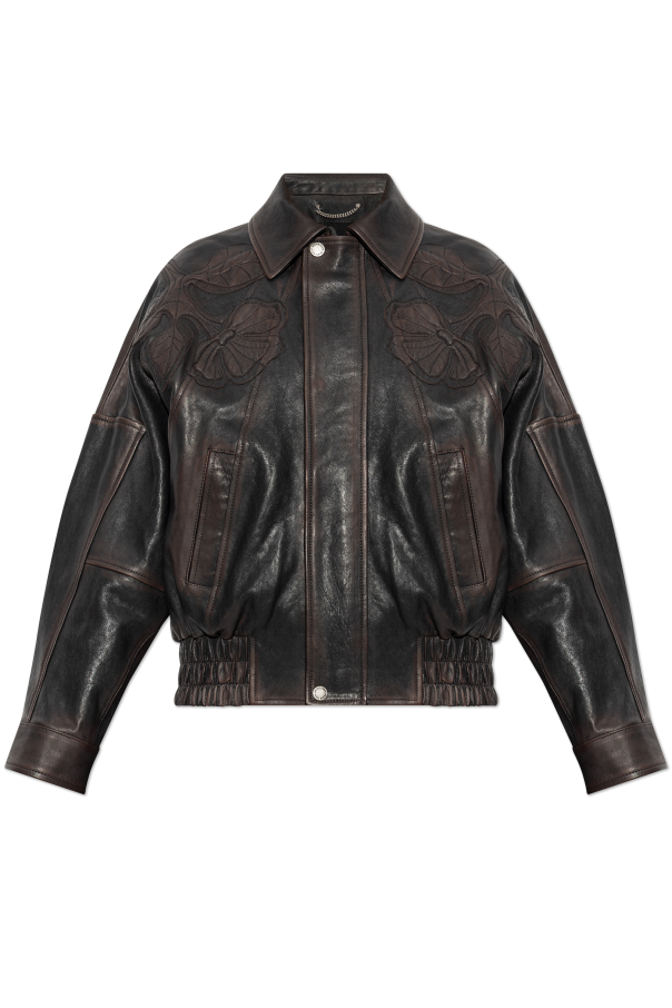 Decorative jacket with a vintage effect od Golden Goose