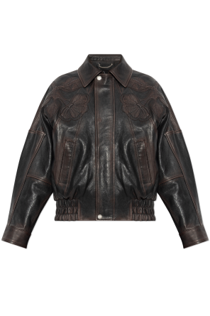 Chaqueta decorativa con efecto vintage od Golden Goose