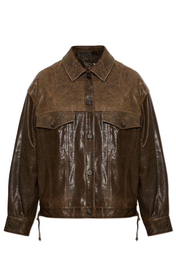 Leather jacket od Golden Goose
