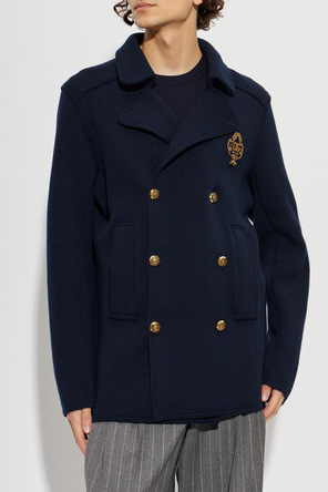 Dolce & Gabbana Wool cardigan with appliqué