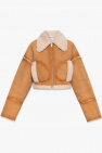 HALFBOY Cropped shearling coat