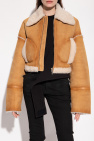 HALFBOY Cropped shearling coat