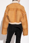 HALFBOY Cropped shearling coat