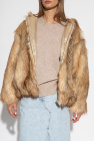HALFBOY BROWN Faux fur jacket