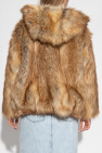 HALFBOY BROWN Faux fur jacket