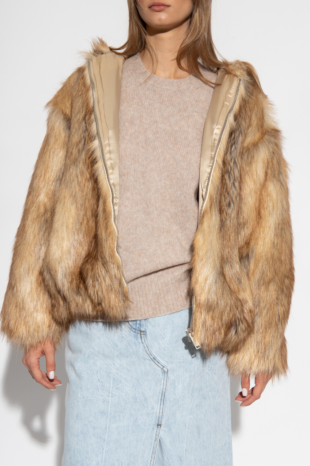 HALFBOY Faux fur jacket