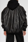 HALFBOY Leather bomber jacket
