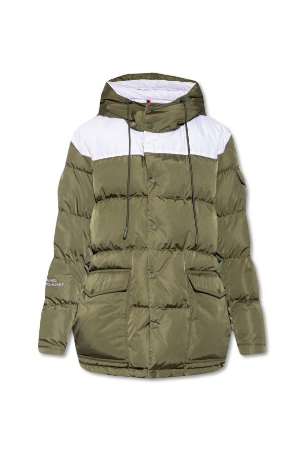 Moncler ‘Junzo’ houndstooth down jacket