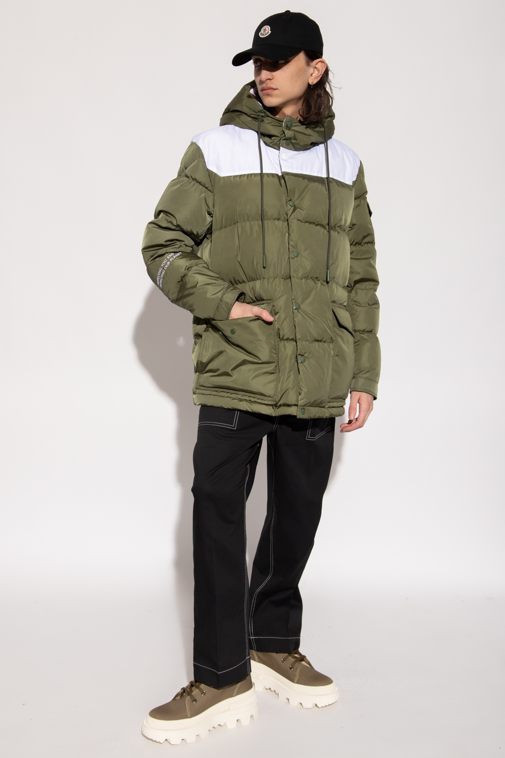 Moncler ‘Junzo’ hooded down Hoodie jacket