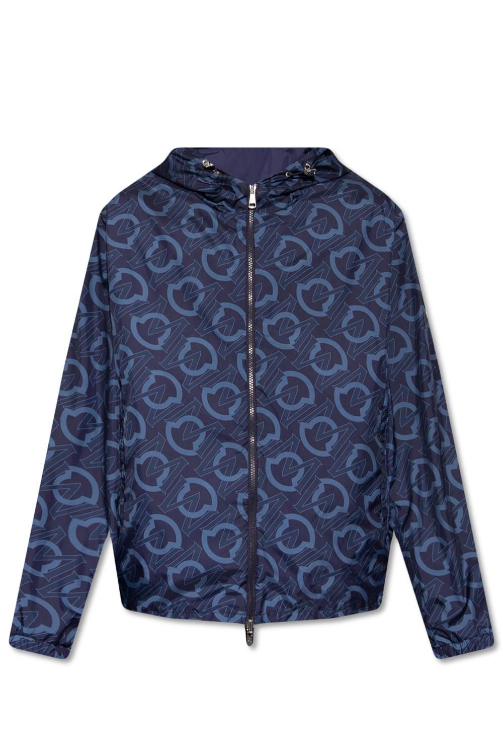 Navy blue ‘Cretes’ reversible hooded jacket Moncler - Vitkac GB