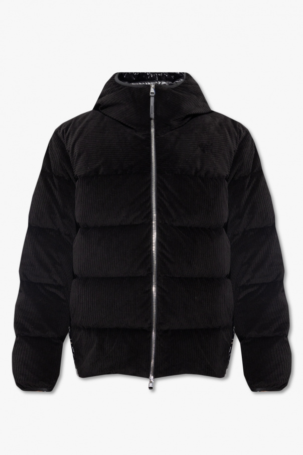 Moncler Down amp jacket with logo