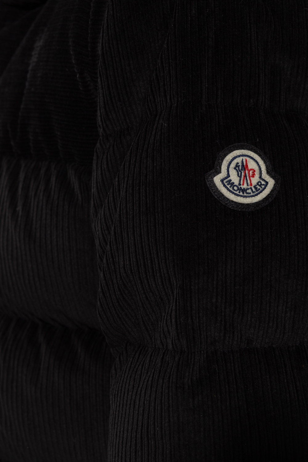Moncler Down amp jacket with logo