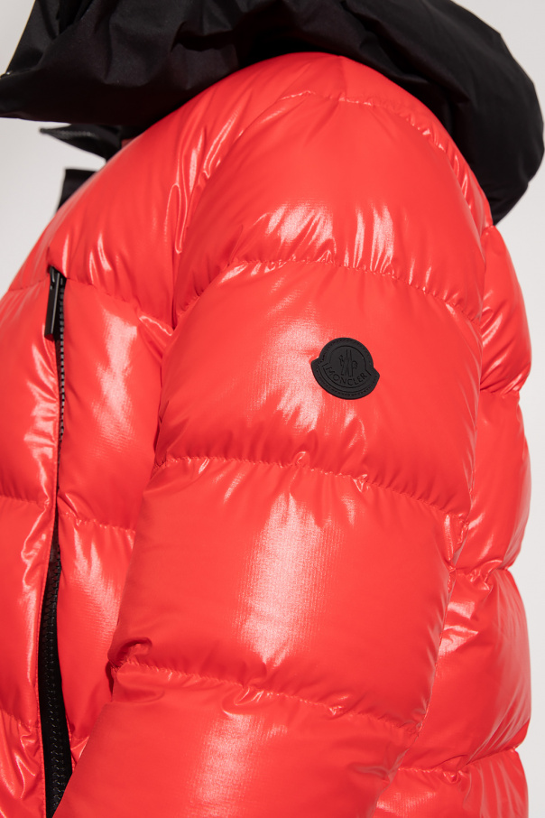 prolific red tape hooded puffer jacket