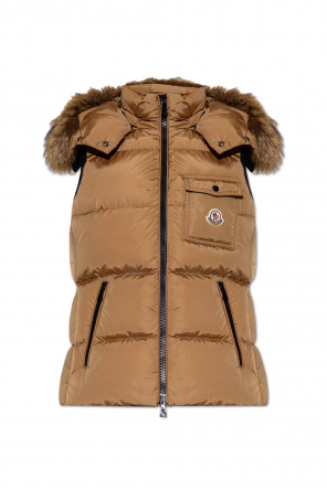 Icon jacquard puffer jacket Grigio