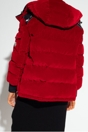 Moncler ‘Labas’ velvet down Shirt jacket