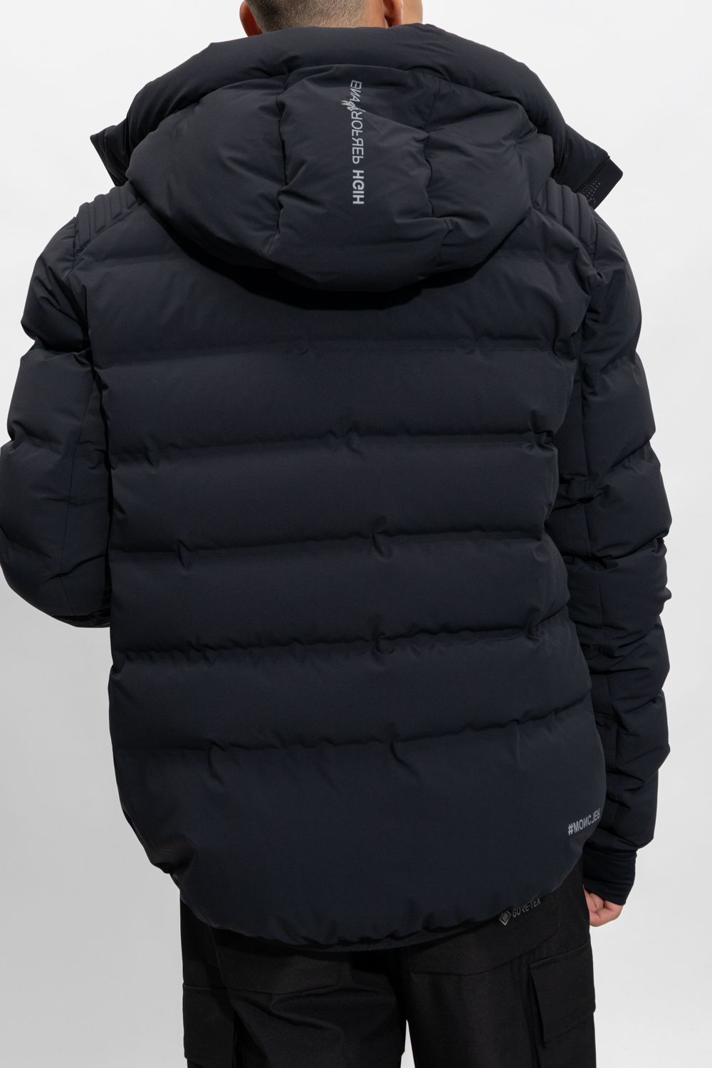 Moncler Grenoble: Black High Performance Down Jacket