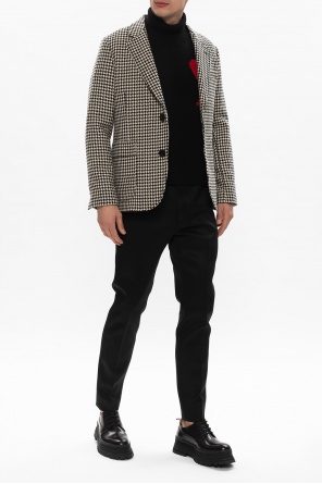 Houndstooth blazer od Ami Alexandre Mattiussi