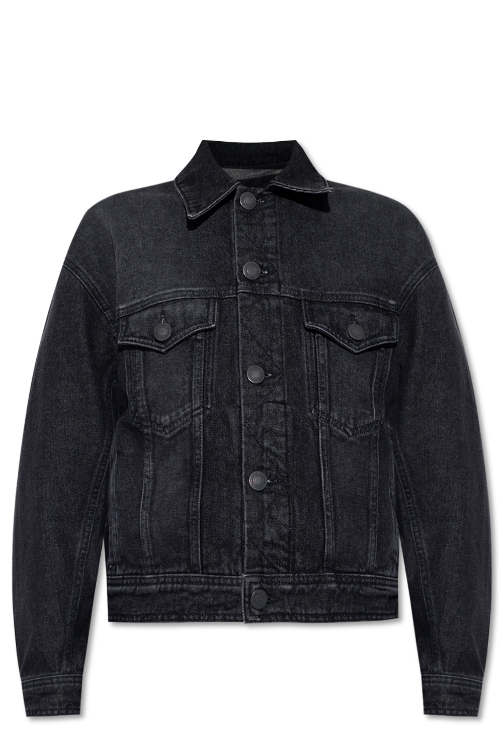 Ami Alexandre Mattiussi Distressed denim jacket