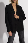 Sweatshirt Winner Half Zip cinzento preto Wool blazer