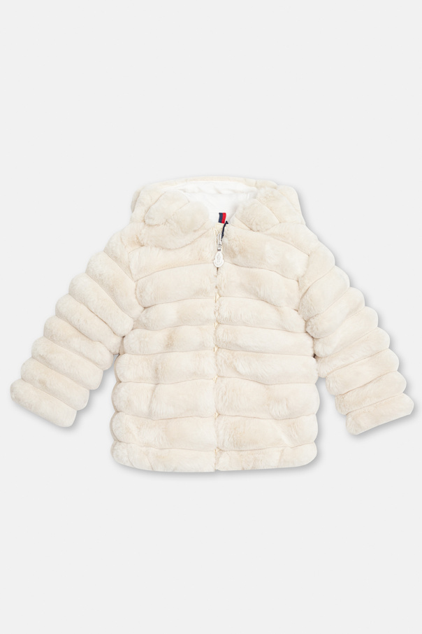 Moncler Enfant ‘Latife’ faux fur New jacket