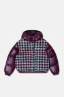 Moncler Enfant BURGUNDY ’Bardanette’ down jacket