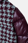 Moncler Enfant BURGUNDY ’Bardanette’ down jacket