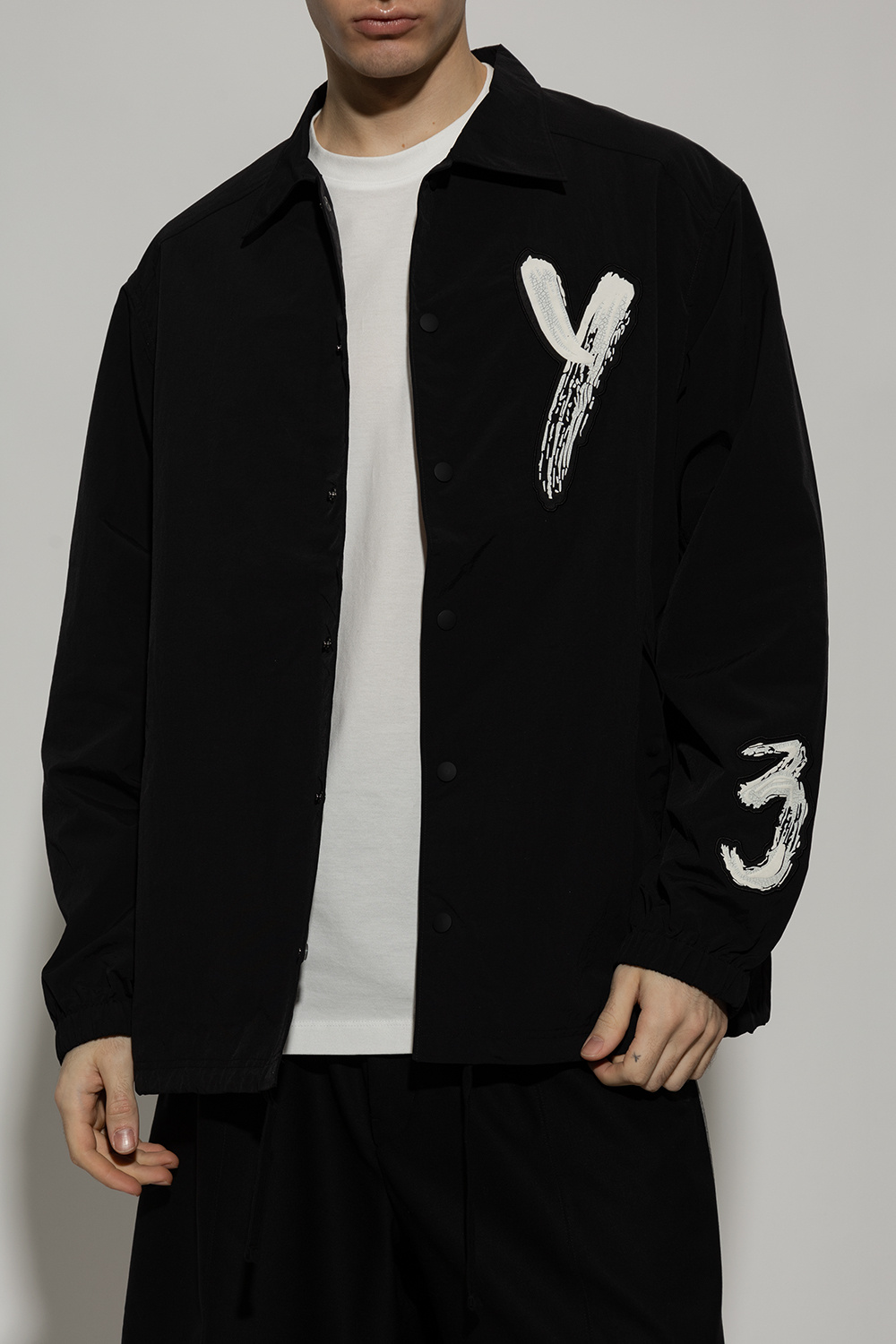 Y-3 Yohji Yamamoto lincoln jacket with logo