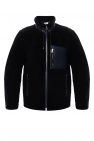 Loewe BLACK Leather shearling jacket