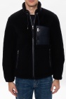 Loewe BLACK Leather shearling jacket