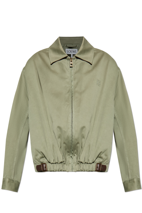 Jacket with embroidered logo od Loewe