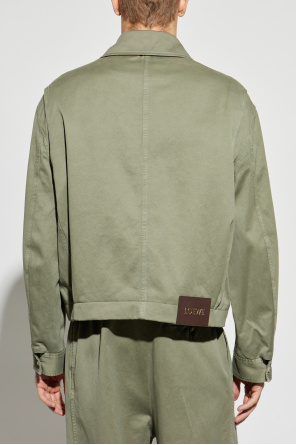 Loewe Chaqueta con logo bordado