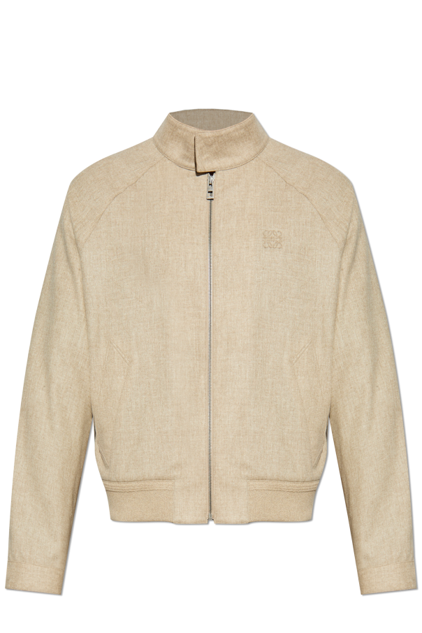 Jacket with a stand-up collar od Loewe