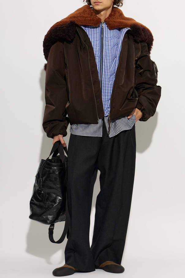 Loewe Insulated Hooded Bomber Jacket by Loewe