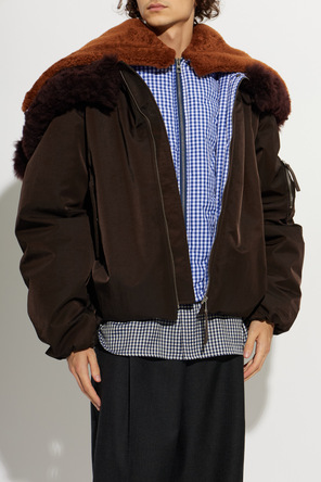 Loewe Insulated Hooded Bomber Jacket by Loewe