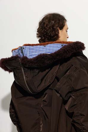 Loewe Insulated Hooded Bomber Jacket by Loewe