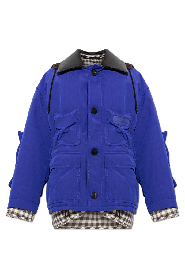 Insulated Jacket with Sewn-in Logo od Loewe