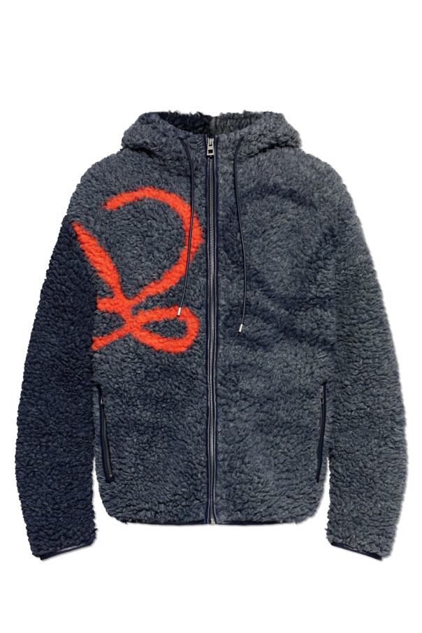 Fleece hoodie od Loewe