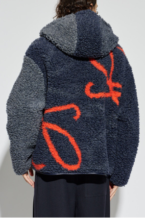 Loewe Fleece mit Kapuze