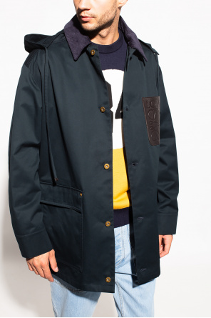 loewe oat Coat with logo