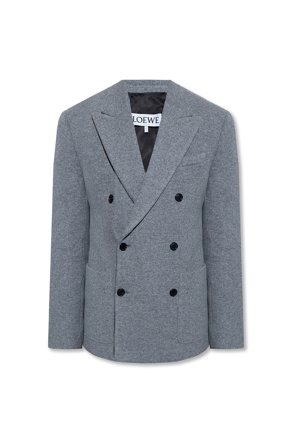 Loewe Cropped double-breasted coat