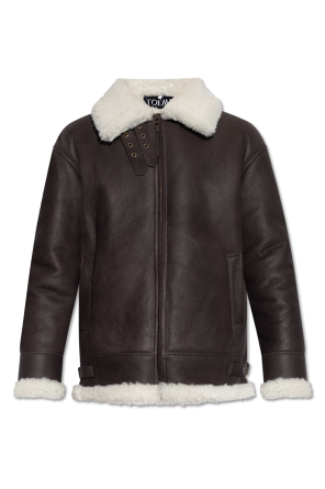 Shearling jacket od Loewe